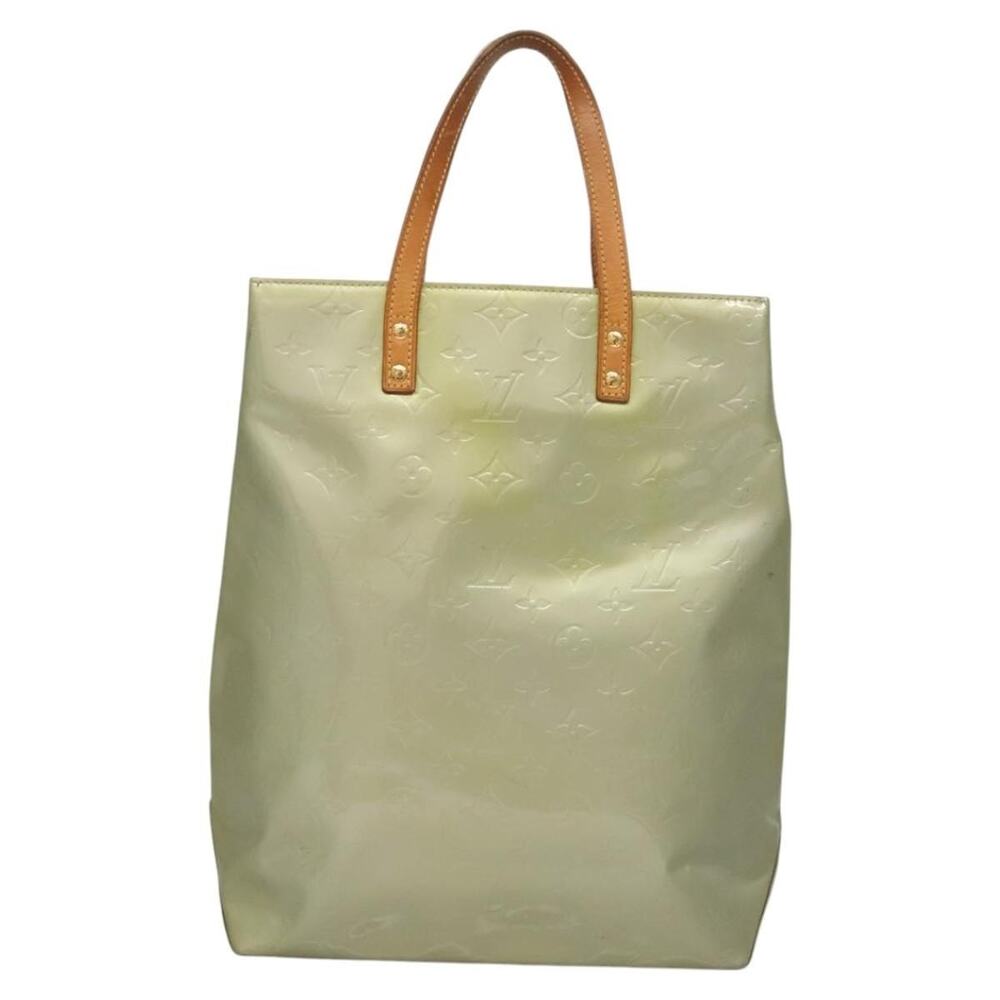 Louis Vuitton Monogram Vernis Reade MM Handbag Gray